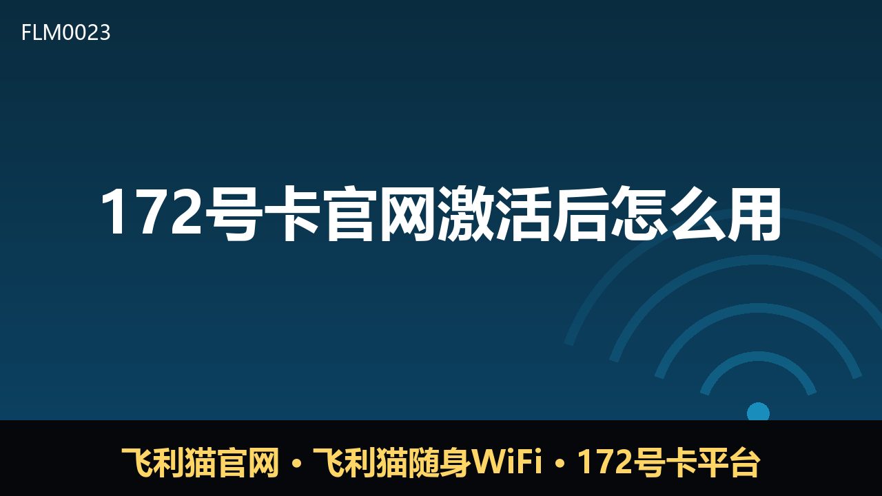 172号卡激活后怎么用？新手必看操作指南（23）
